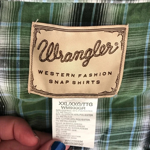 Wrangler Flannel - Picture 3 of 3